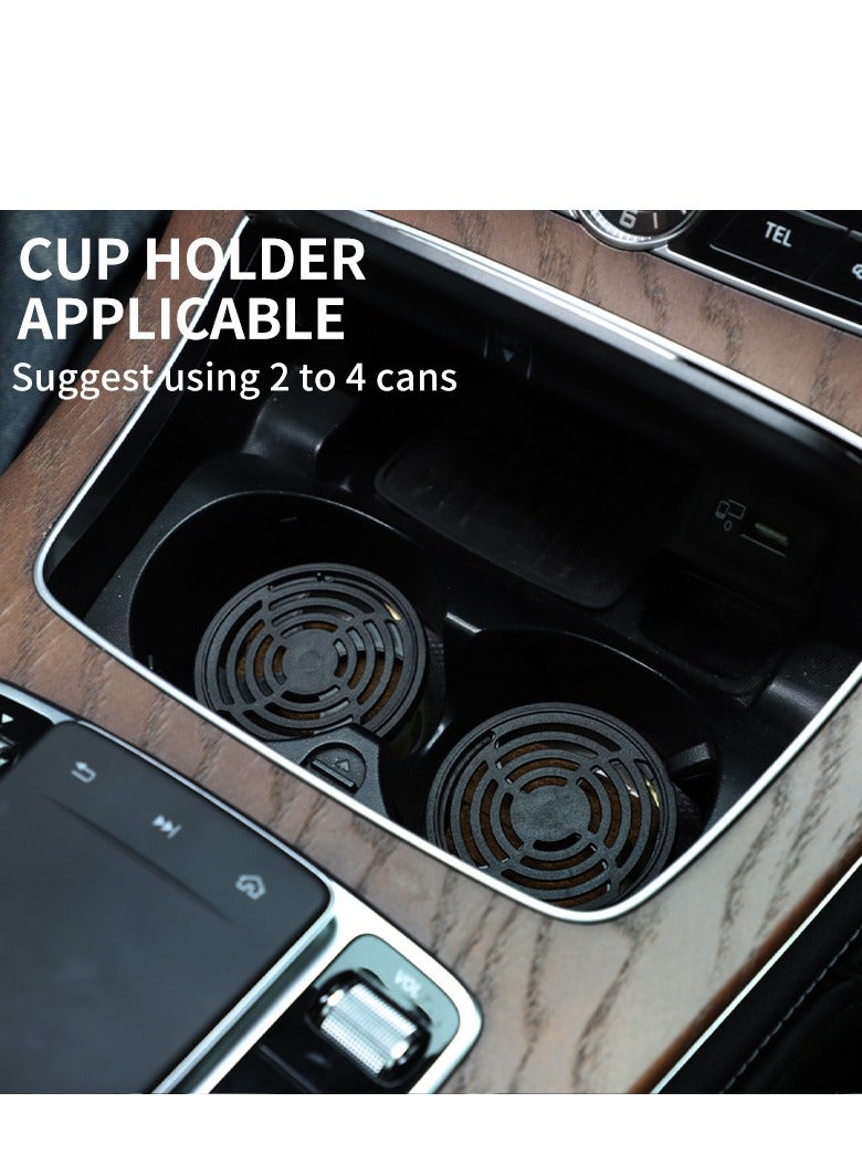 تشيري 1.5 أوقية من معطر الهواء المعبأ ومزيل الروائح، مقاوم للانسكاب للاستخدام المنزلي والسيارات (رائحة القهوة) - Image 3