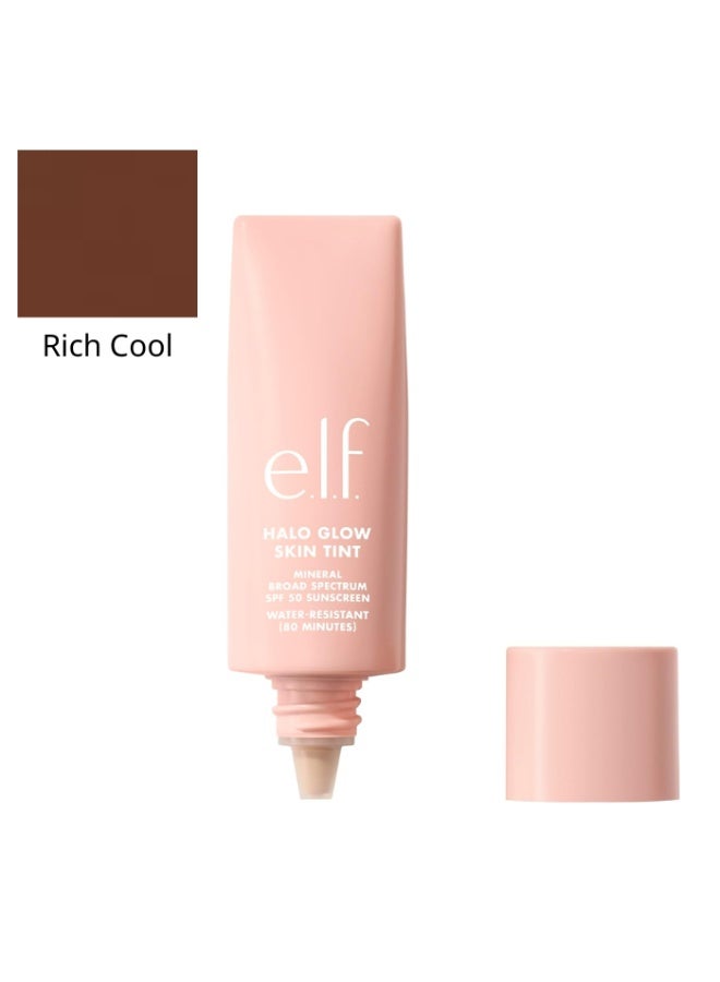 إلف هالو جلو سكين تينت بعامل حماية من الشمس 50، مرطب ملون للضوء، يخلق توهجًا طبيعيًا، غنيًا ومنعشًا - Image 1