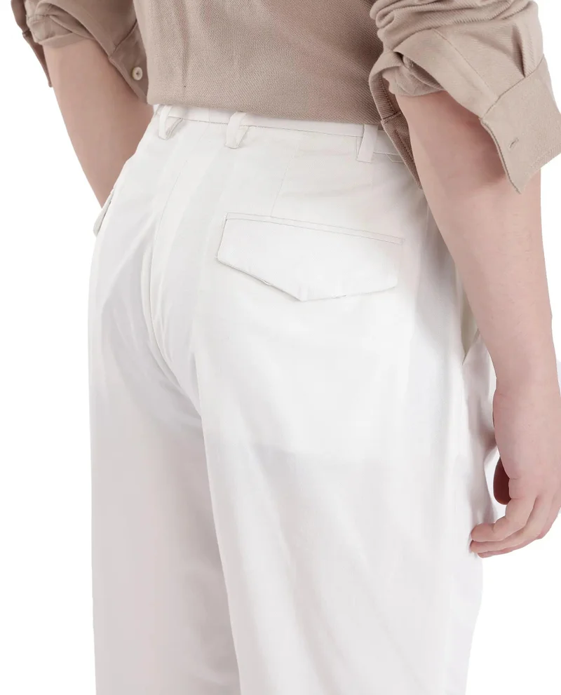 Rare Rabbit Men's Regular Fit Pleated Solid Trousers
