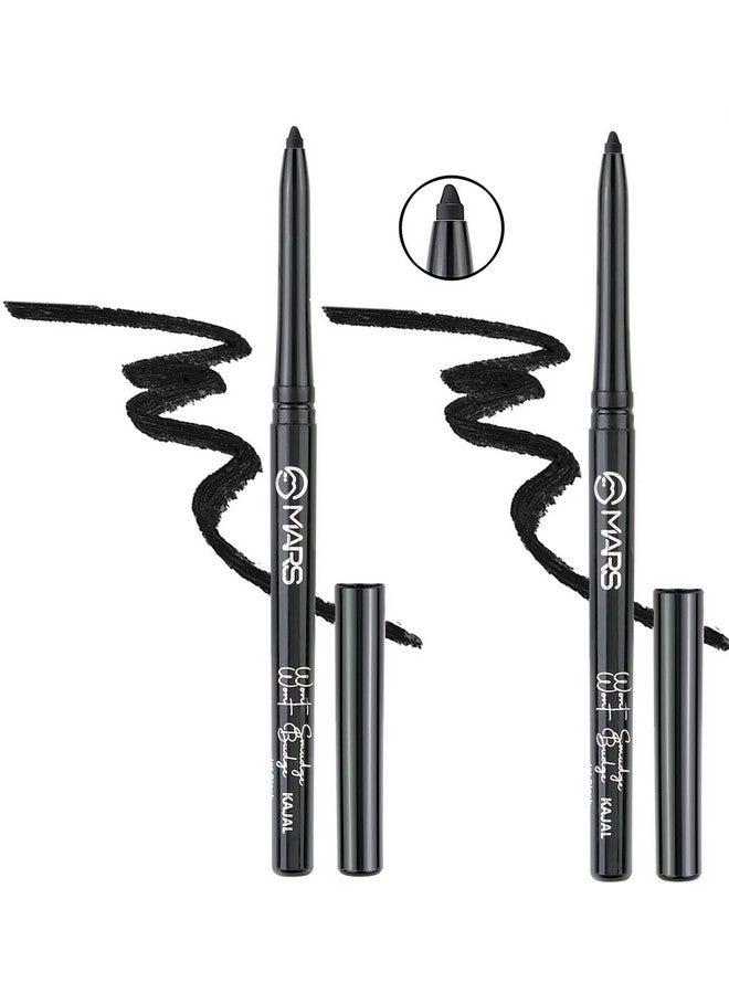 مارس لن تتزحزح ولن تتلطخ عبوة كاجال مكونة من قطعتين (أسود داكن 0.7 جم) - Image 1