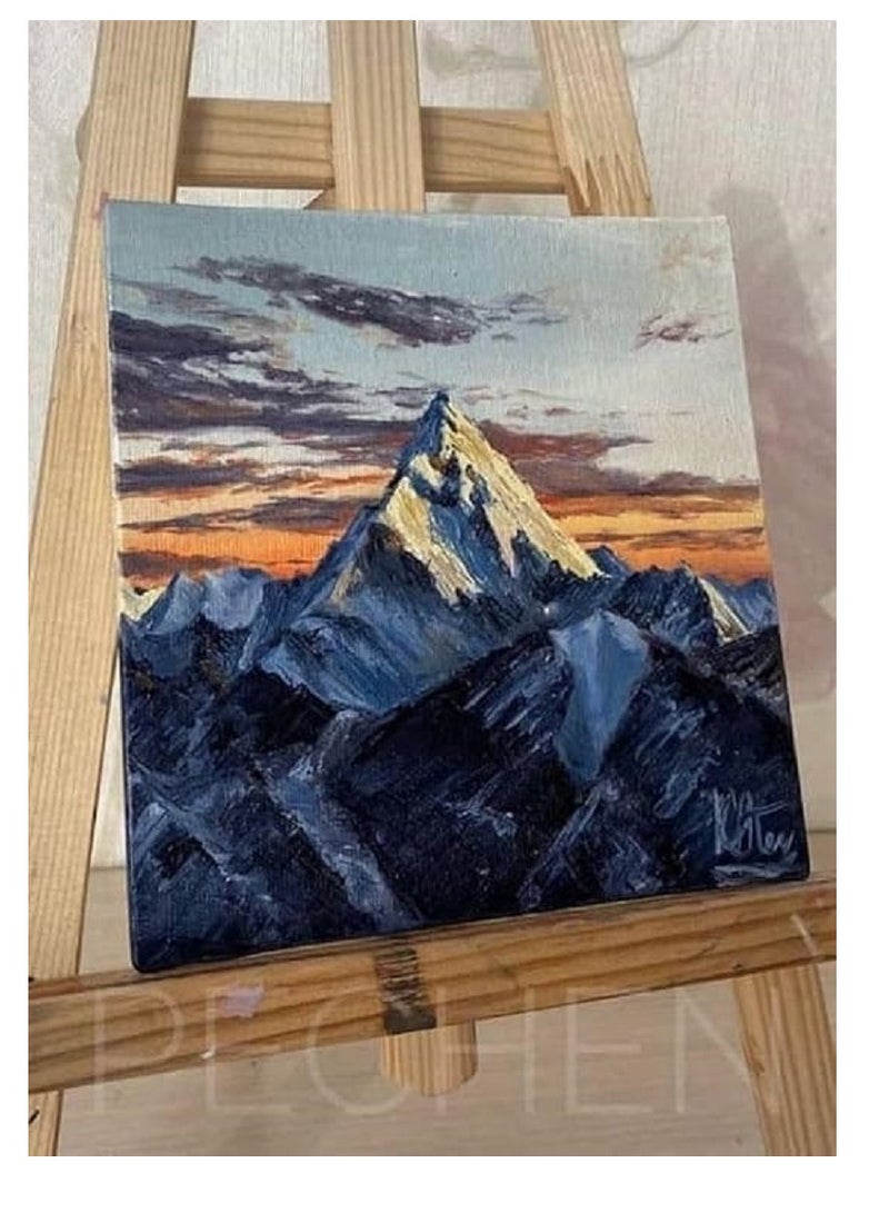 Mo Tools 6-Piece Hand-Painted Canvas Art Set in Assorted Styles Unleash your creativity with this high-quality Egyptian canvas set—6 carefully hand-painting canvases to suit every artistic style. - Image 3