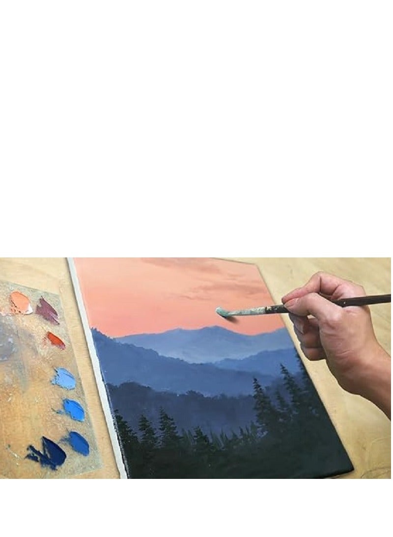 Mo Tools 6-Piece Hand-Painted Canvas Art Set in Assorted Styles Unleash your creativity with this high-quality Egyptian canvas set—6 carefully hand-painting canvases to suit every artistic style. - Image 4