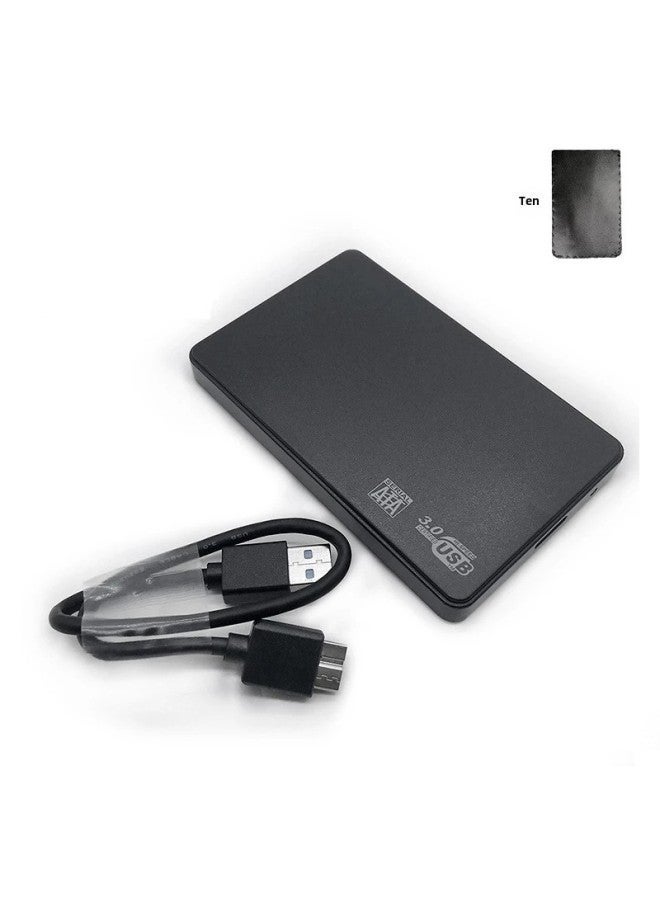 2.5 Inch SSD Solid State Mechanical Serial Port SATA Tool-free Usb3.0 External Mobile Hard Disk Box Chip-Color:SL-U25Q83.0 Black - Image 4