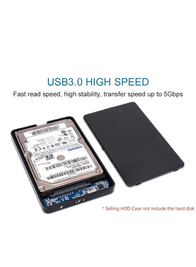 2.5 Inch SSD Solid State Mechanical Serial Port SATA Tool-free Usb3.0 External Mobile Hard Disk Box Chip-Color:SL-U25Q83.0 Black - Image 3