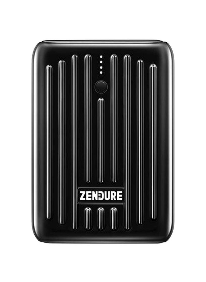 ZENDURE 10000 mAh Super Mini Portable Power Bank Black - Image 1