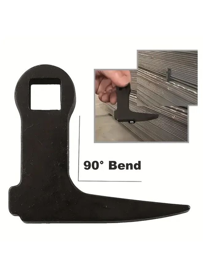1pc 90 Degree Angled Socket Wrench Adapter Heavy Duty Metal Construction Ergonomic Grip - Image 3