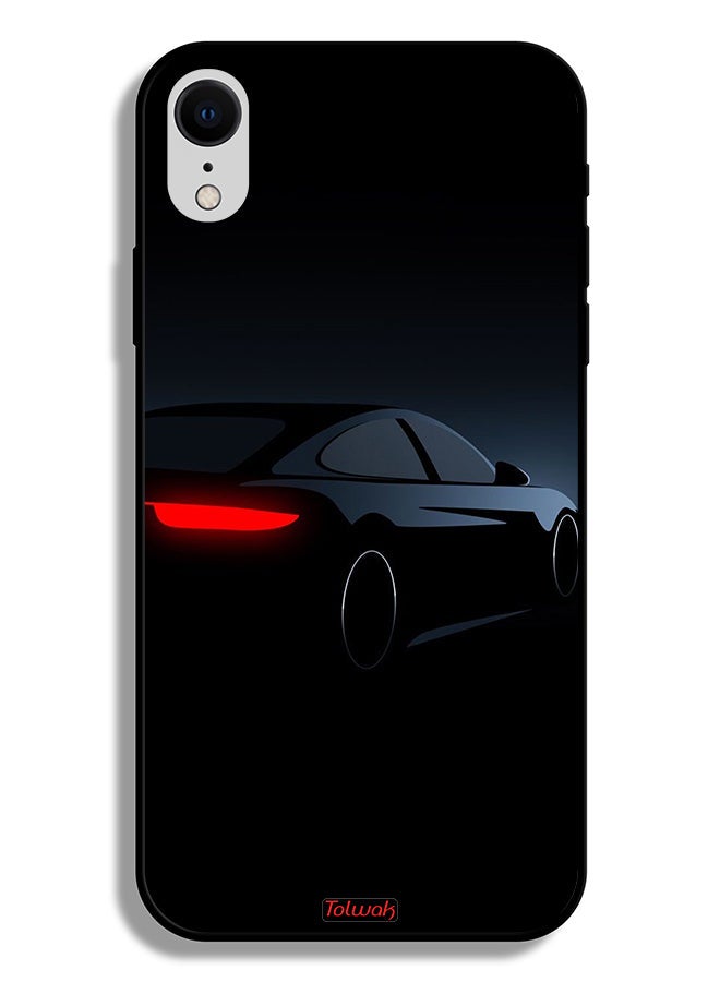 Tolwak Apple iPhone XR Protective Case Dark Car - Image 2