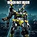 HIGH GODO Black Bat Mech Building Blocks Set for Adults Robot Model Building Kit with Wings and Swords Weapons 534 Pieces Creative Collectible Gift for Teens - Image 4