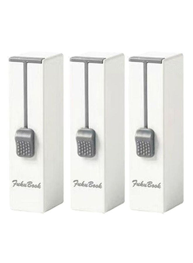 نيبمينينت مجموعة خيوط تنظيف أسنان أوتوماتيكية وصغيرة للسفر مكونة من 3 قطع متعدد الألوان 8x2x2.5سم - Image 1