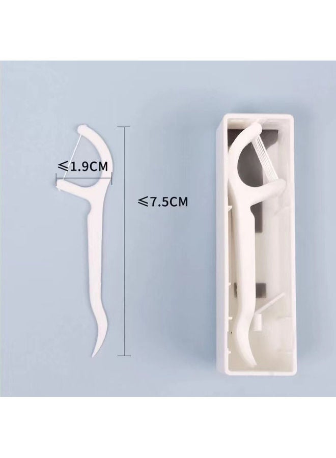 نيبمينينت مجموعة خيوط تنظيف أسنان أوتوماتيكية وصغيرة للسفر مكونة من 3 قطع متعدد الألوان 8x2x2.5سم - Image 5