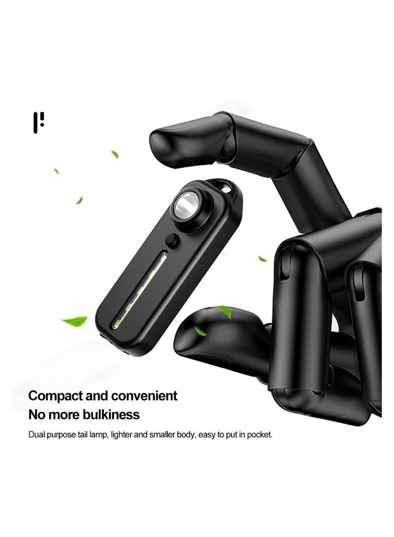 LED Red and Blue Shoulder Police Light with Clip USB Rechargeable Flashlights Warning Safety Torch Bike Warn LANTERN - Image 3