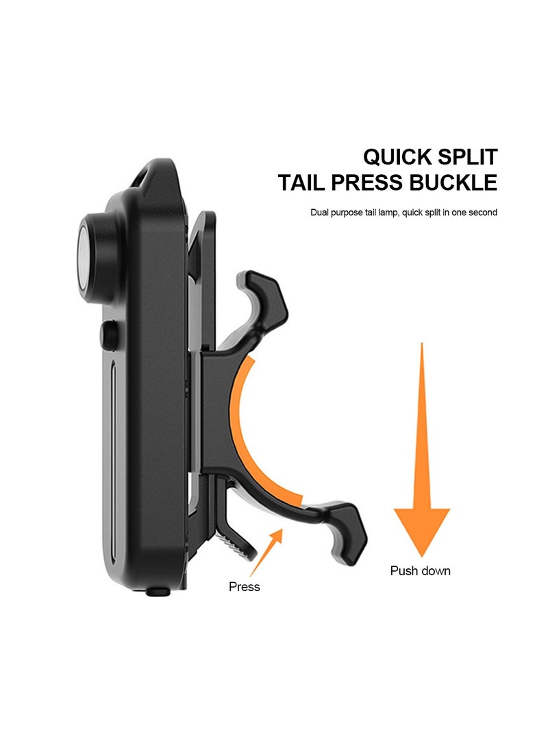 LED Red and Blue Shoulder Police Light with Clip USB Rechargeable Flashlights Warning Safety Torch Bike Warn LANTERN - Image 5