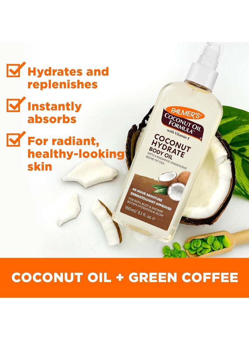 PALMER'S Coconut Oil Body Oil 150ml - Image 3