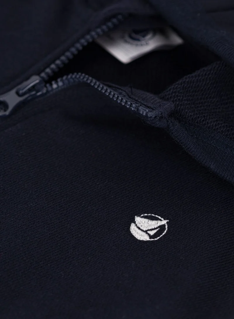 Petit Bateau Youth Zip Through Hoodie