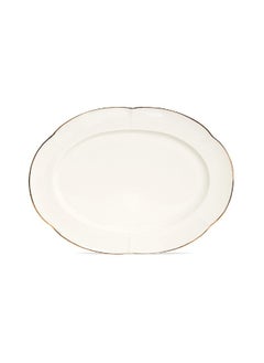 Bella Oval Platter, Off-White And Gold - 30 Cm - pzsku/Z7E2A42CEA894D8E5E4F1Z/45/_/1736868728/b8508323-b2be-4acb-8dbe-9c830ef221bf