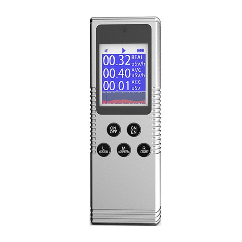 Handheld Portable Nuclear Radiation Detector Household Laboratory Digital LCD Display Multi-function Radioactive Geiger Counter - Image 1