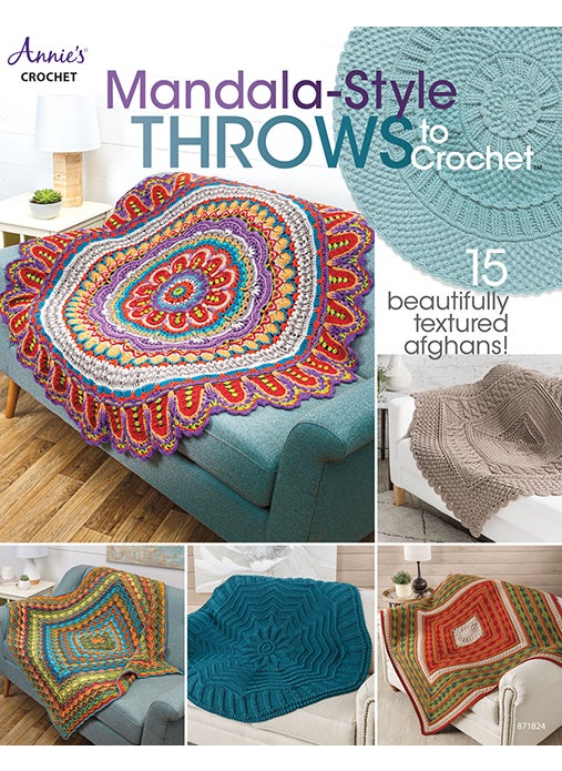 null - Mandala-Style Throws to Crochet - Image 1