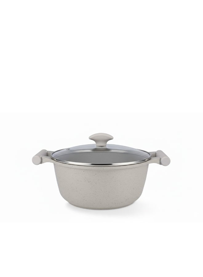 Prestige Essentials 7-Piece Granite Cookware Set | Non-Stick | Induction Compatible Cooking Set | PR80972 - Grey - Image 4