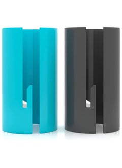 Y&D 2 Pcs Gift Wrap Cutter, Portable Sliding Wrapping Paper Roll Cutter Tool, Craft Line Cut Trimmer, Easy Quick, Safer And Easier  - Image 1