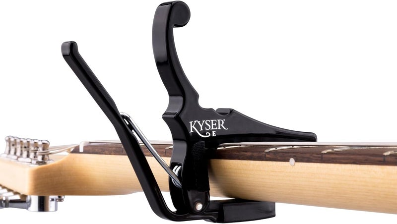 Kyser Quick-Change Capo for Electric Guitars - Black - Image 3