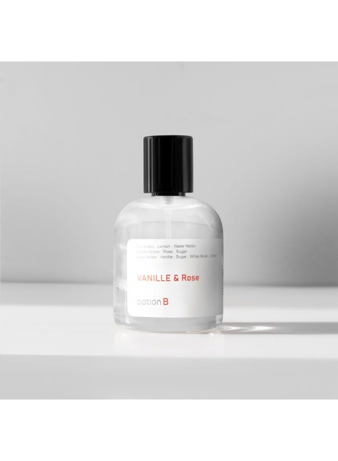 اوبشن بي عطر فانيلا اند روز - مستوحى من مانسيرا روز فانيلا - 50مل - Image 2