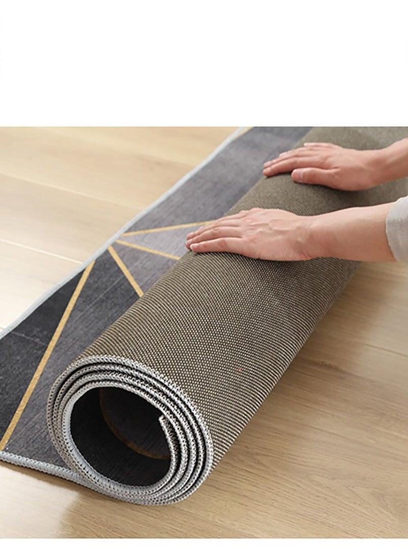 Merry Moments Modern Living Room Rug Soft Anti-slip Floor Carpet Contemporary Floor Rugs for Living Dining Bedroom Home Decor Geometric 160x230cm Type K, Rectangle - Image 3
