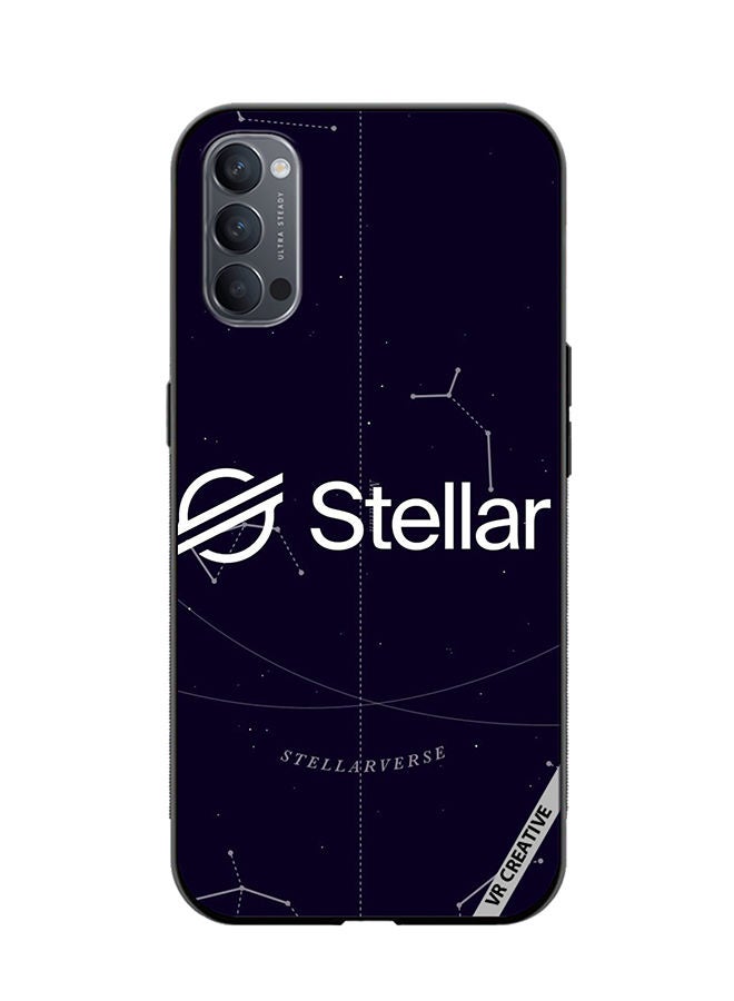 VR CREATIVE Protective Case Cover For Oppo Reno4 Pro 5G Stellar Design Multicolour - Image 1