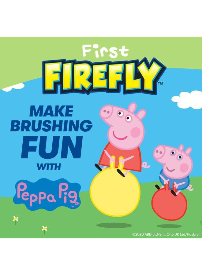 Firefly First Peppa Pig Light Up Timer Toothbrush with Extra Soft Bristles, 1 Count - Image 2