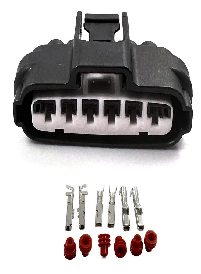 FainWan 6 Way Throttle Position Sensor Connector Wiring Harness Kit 90980-11858 - Image 1