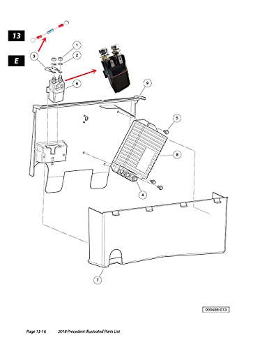 Dr.Acces Golf Cart 48V Solenoid for Club Car Solenoid 48V | Precedent 48V Solenoid Replace OEM # 102865901 - Image 4