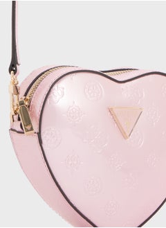 GUESS Arnela Mini Heart Bag  - Image 4