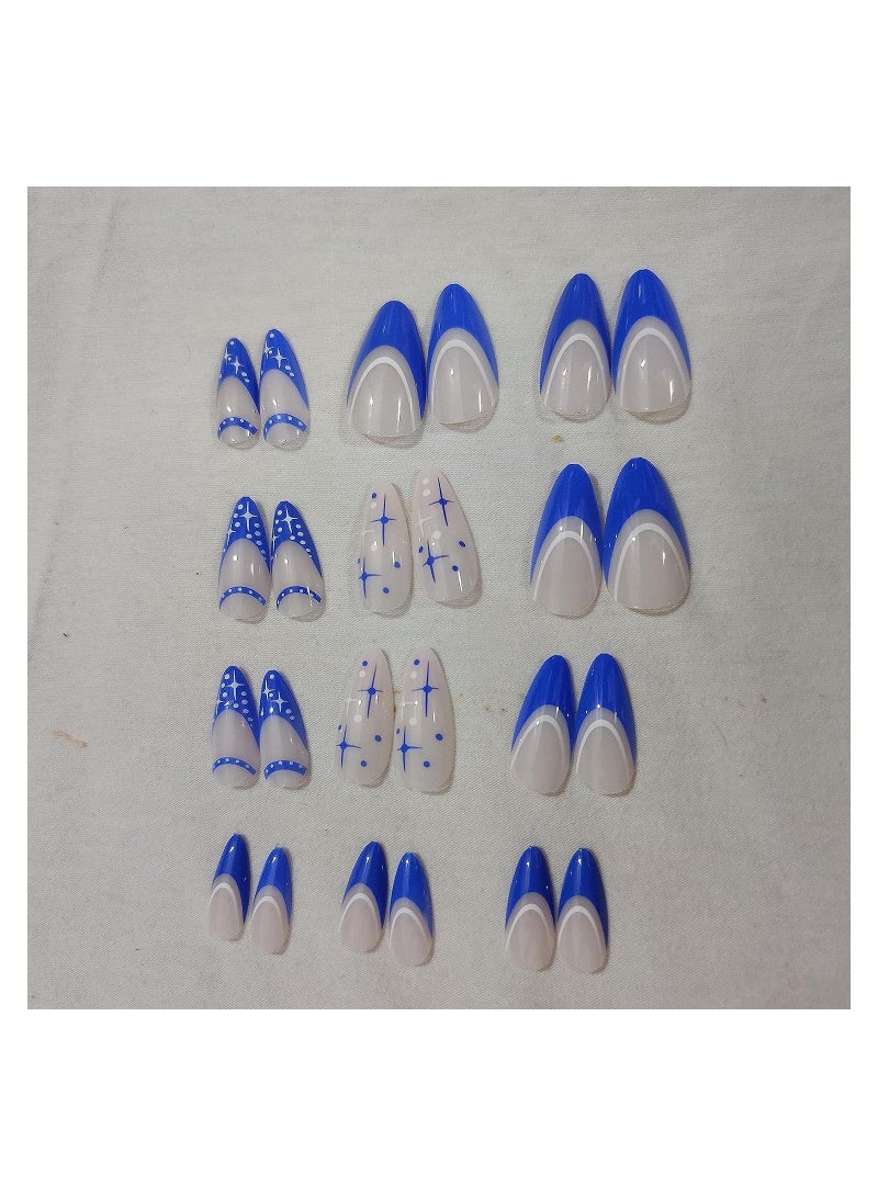 Generic Specially Designed and Finished Press On Nails Set of 24 Unbreakable and as thin as natural Nai - Image 4