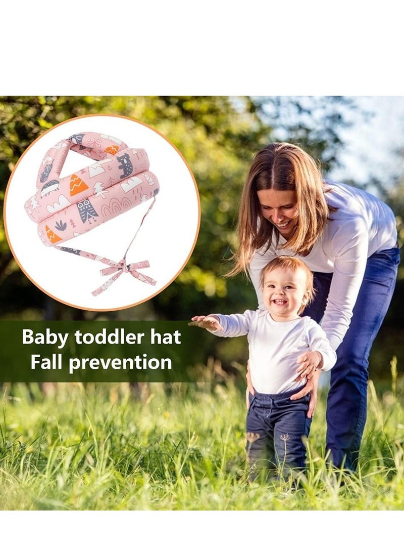 Baby Head Protector - Baby Helmet for Crawling Walking Running - No Bumps and Soft Cushion - Adjustable Protective Cap Infant Baby Safety Headguard Suitable for Children Learning to Walk - Image 5