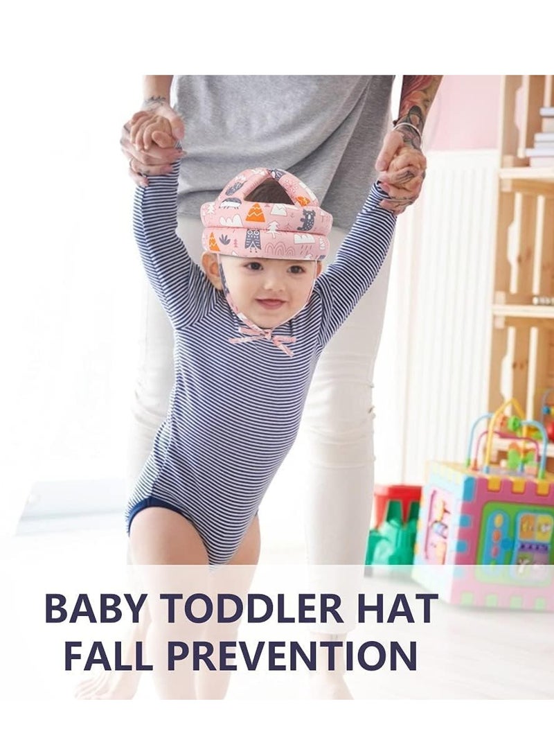 Baby Head Protector - Baby Helmet for Crawling Walking Running - No Bumps and Soft Cushion - Adjustable Protective Cap Infant Baby Safety Headguard Suitable for Children Learning to Walk - Image 4