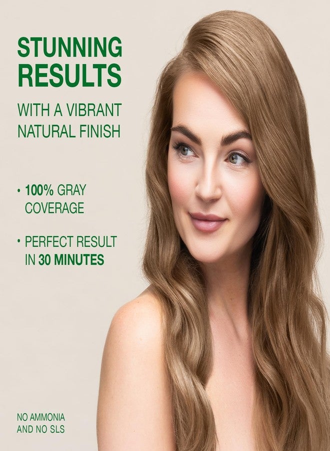 Naturigin Permanent Hair Dye, 8.1 Ash Blonde, Ammonia and Paraben Free, up to 100% Gray Hair Coverage, Long Lasting, Vegan, Cruelty Free - Image 3