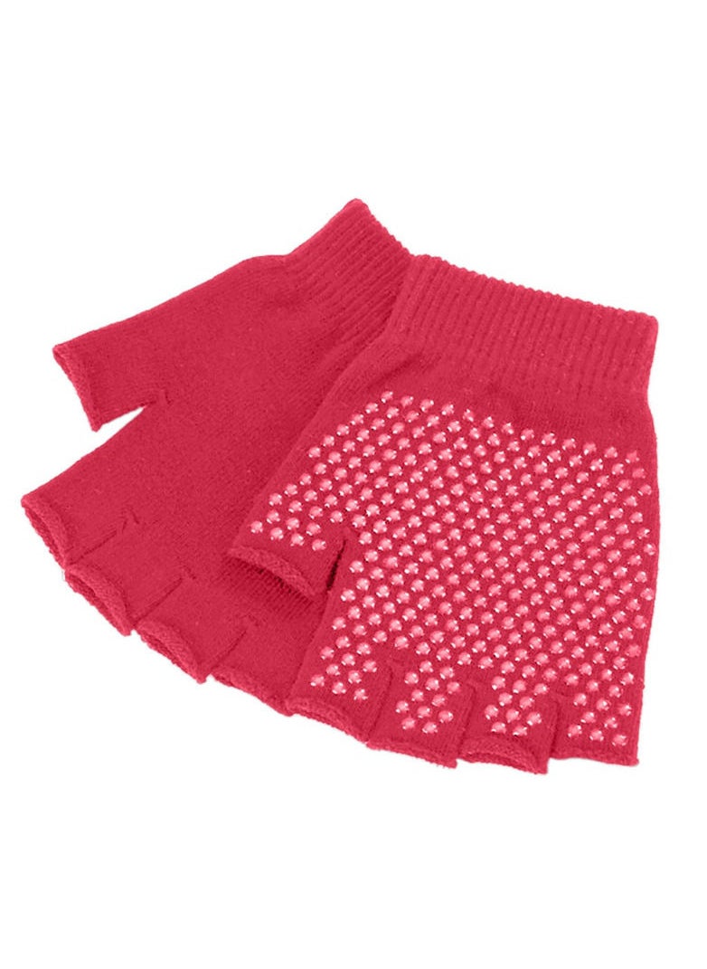 Spall - Yoga Gloves Men Women Gym Body Building Training Sports Non Slip Yoga Pilates Gloves Workout Half Finger Fitness Cycling - Image 1