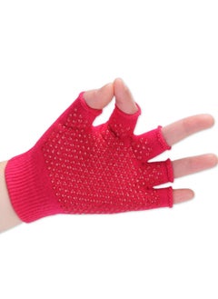 Spall Yoga Gloves Men Women Gym Body Building Training Sports Non Slip Yoga Pilates Gloves Workout Half Finger Fitness Cycling  - Image 1