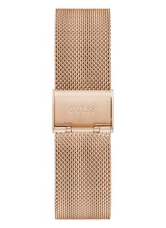 GUESS ساعة يد نسائية رقمية مربعة الشكل من الستانلس ستيل GW0343L3 - 39 ملم  - Image 3