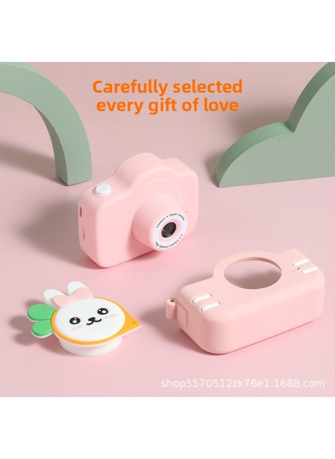 X2 Children Camera HD Photo Mini Cartoon SLR Digital Camera Sports Toys Gifts Wholesale-Color:A3S HD Bunny Double Shot  - Image 5