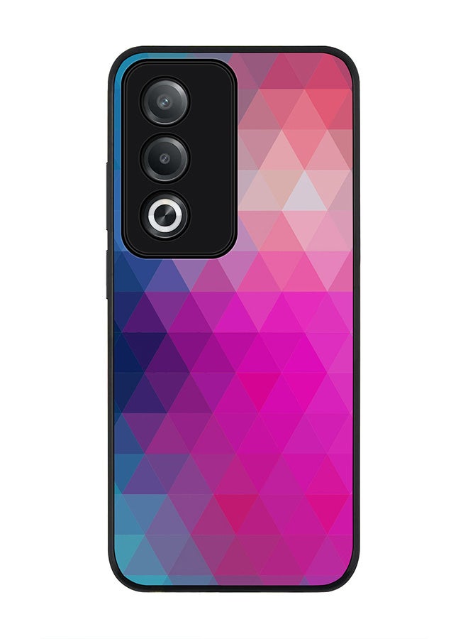 Stylizedd For Oppo A3 Pro / A80 Case,Slim fit Camera Protection, Shockproof Thin Phone cover - Violet Prism - Image 1