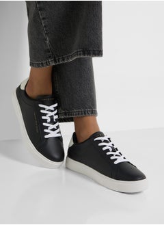 TOMMY HILFIGER Logo Detail Lace Up Low Top Sneakers  - Image 5