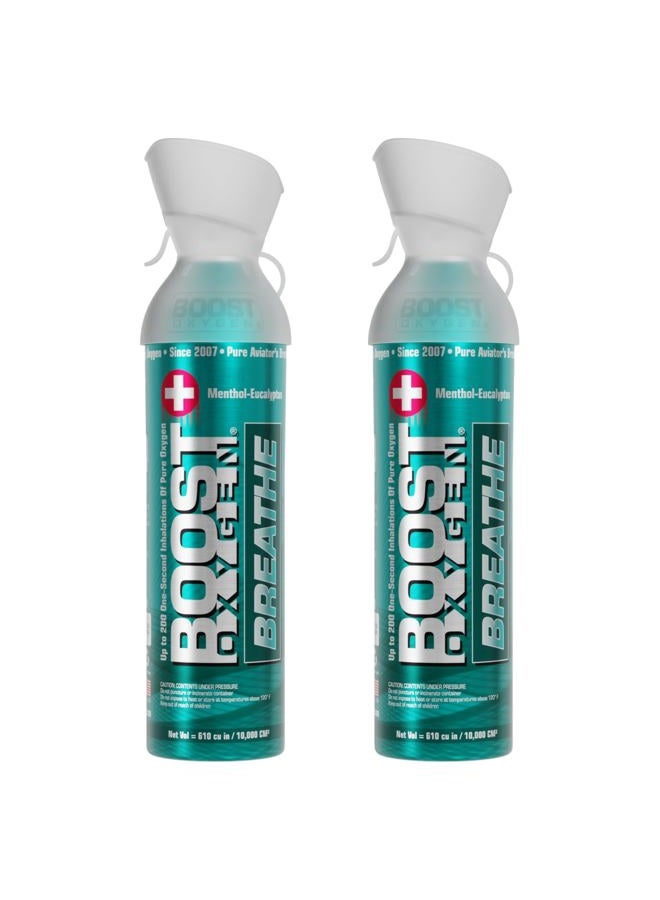 BOOST OXYGEN Large 10 Liter Canister | Respiratory Support for Aerobic Recovery, Altitude, Performance and Health - Image 1