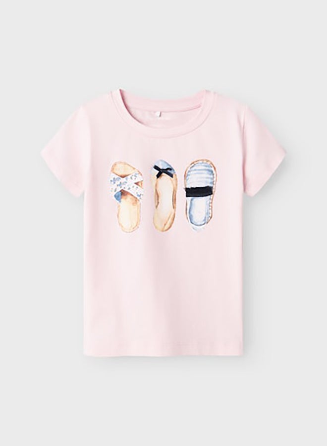 NAME IT Kids Girls Graphic T-Shirt - Image 3