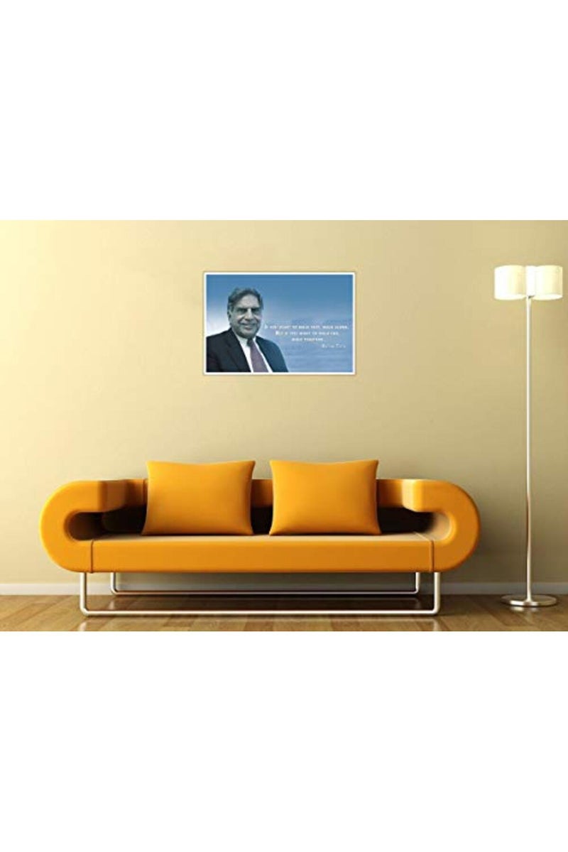 Masstone Ratan Tata Motivational Quote Poster - Image 2