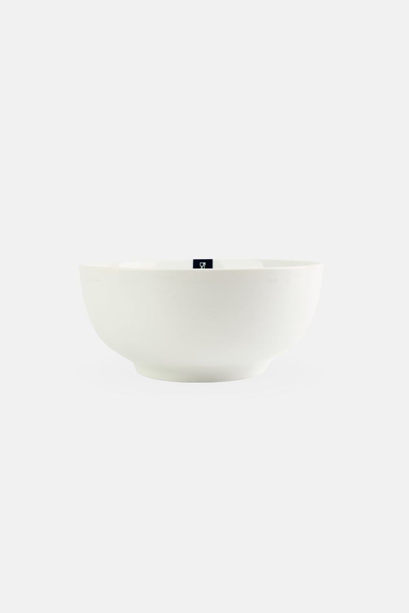 BIA Cordon Bleu Glazed Porcelain Solid Serving Bowl, White  - Image 2