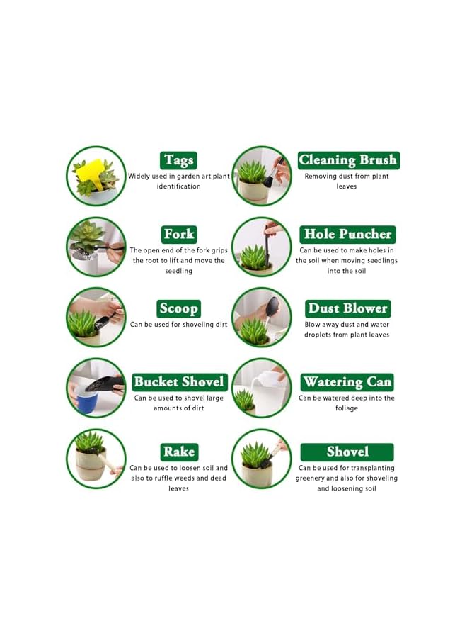 promass Repotting Mat,43PCS Gardening Hand Tools,Portable and Foldable Gardening Supplies,Waterproof Potting Mat,Repotting Mat for Indoor Plants,Blue-Orange - Image 4