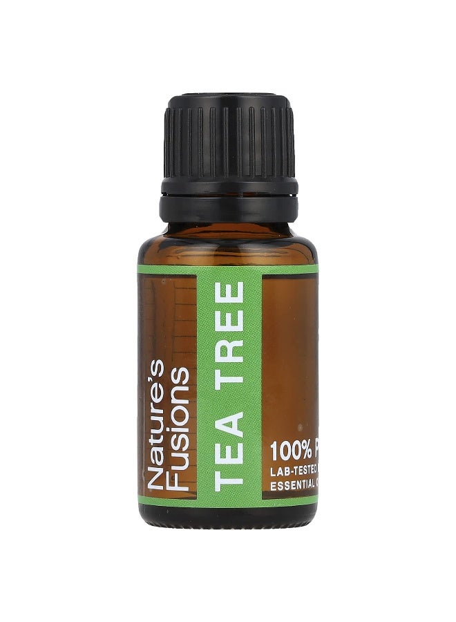 Nature'S Fusions Nature's Fusions, 100% Pure Essential Oil, Tea Tree, 15 ml  - Image 1