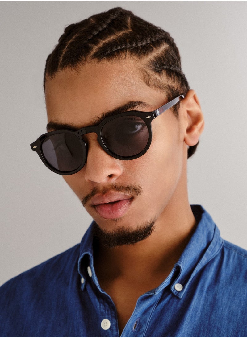 Solarized VINTAGE ROUND Luxury Sunglasses for Men & Women – High Quality Designer Eyewear, UV Protection, Stylish Frames, Timeless Elegance, and Fashionable Eye Shades  - Image 1