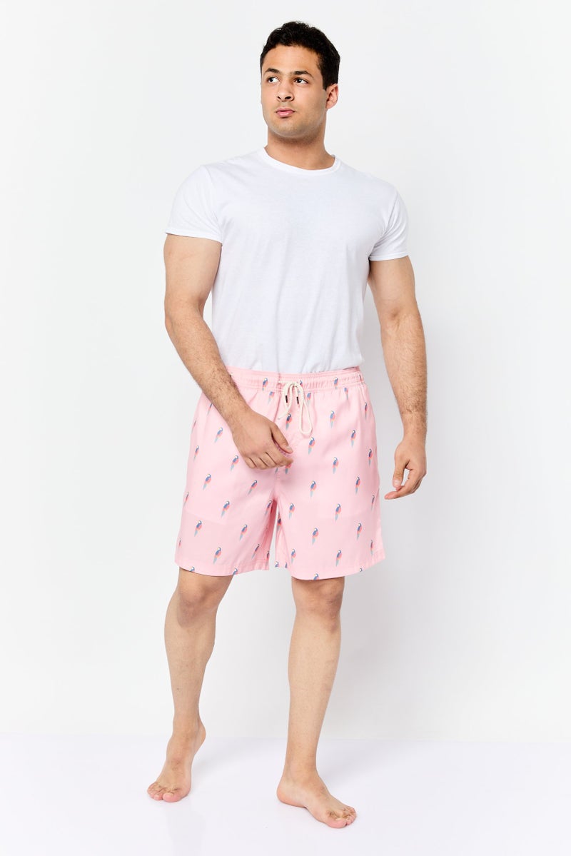 DOCKERS Men Allover Print Board Shorts, Multicolor - Image 2