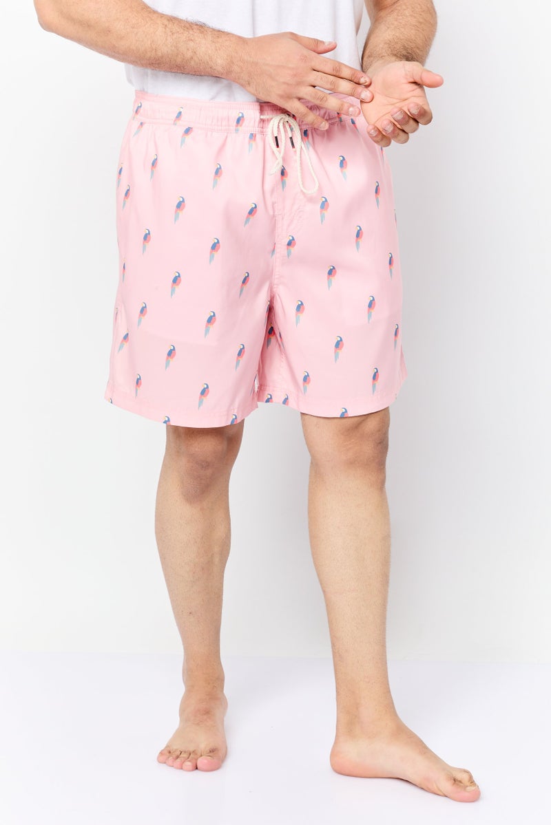 DOCKERS Men Allover Print Board Shorts, Multicolor - Image 1